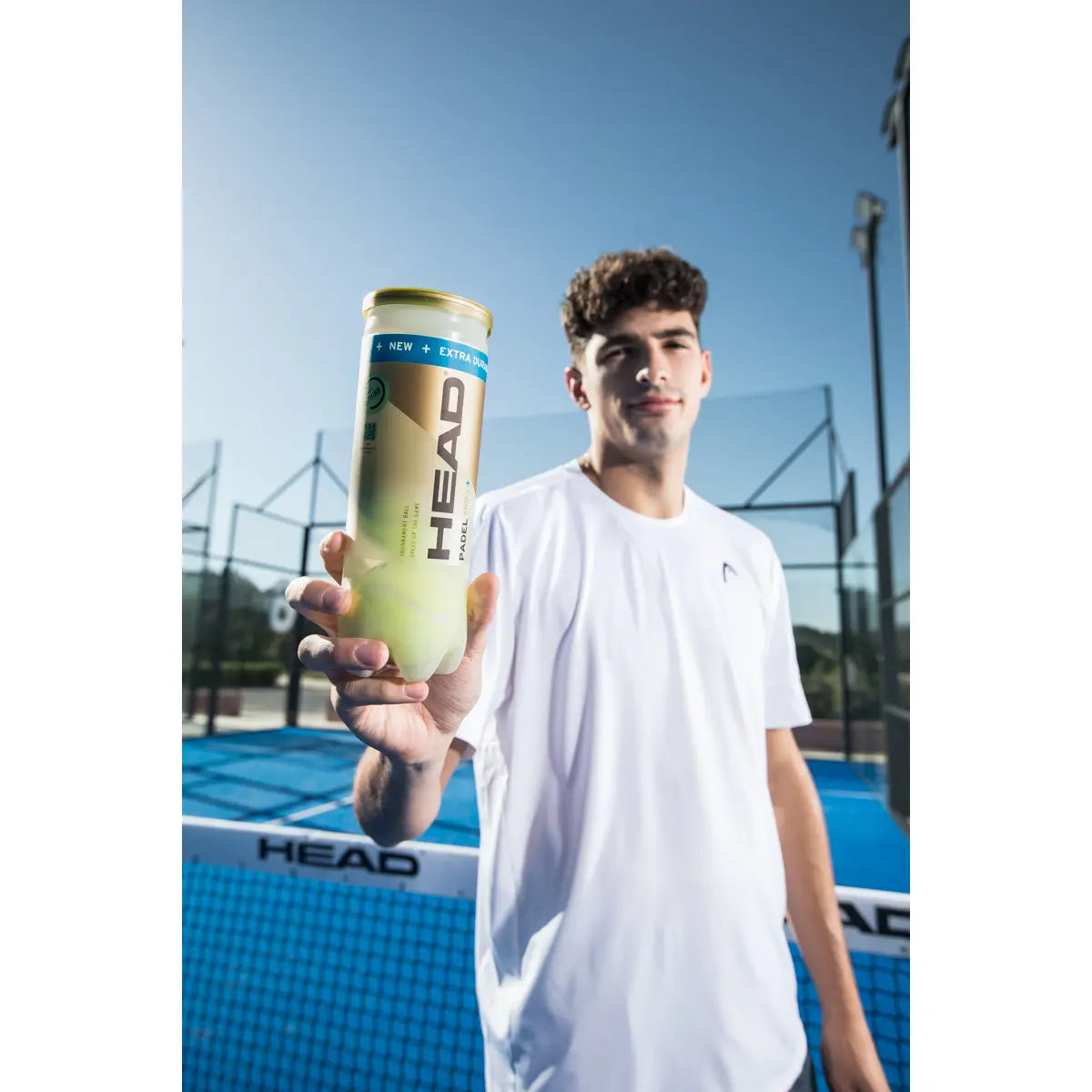 HEAD PRO S+ Tube of 3 Padel Balls