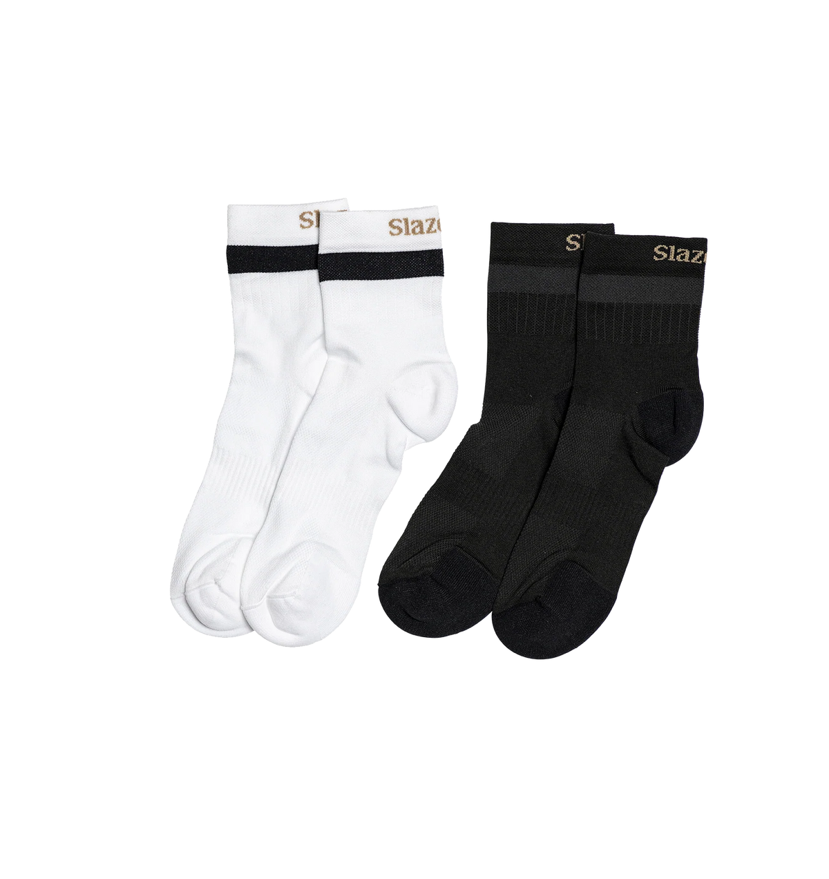 Slazenger ALEJANDRA SOCKS - 2-PACK Black & White