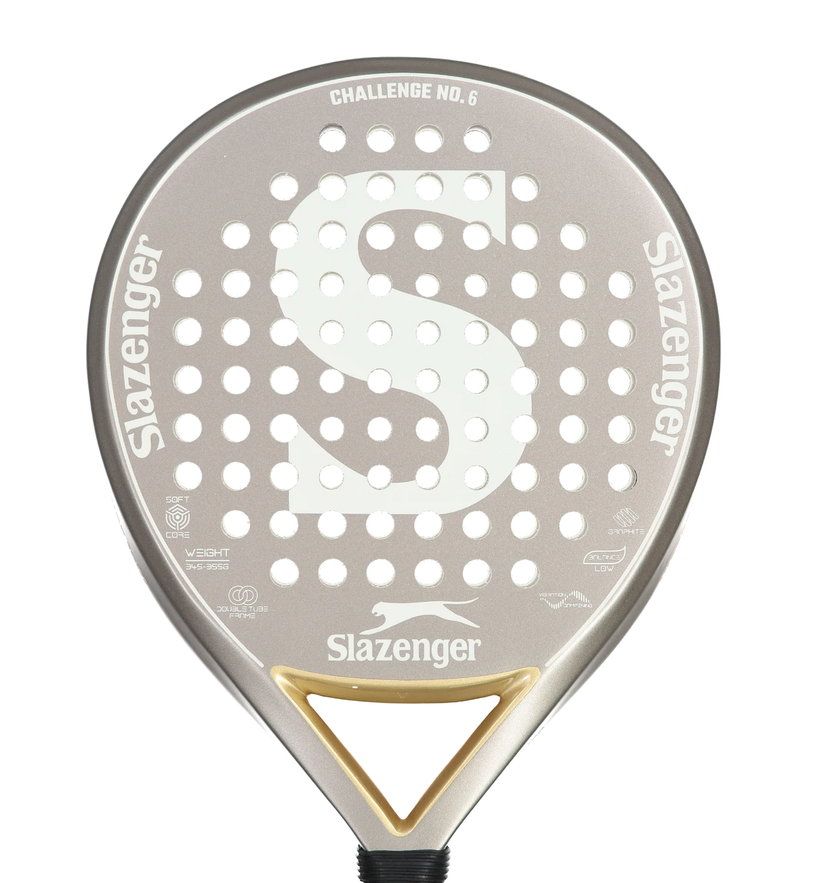 Slazenger CHALLENGE NO 6 ROUND GRAPHITE Padel Racket