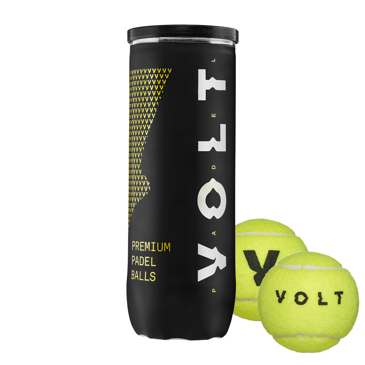 Volt Premium Padel Balls | Tube of 3 Balls