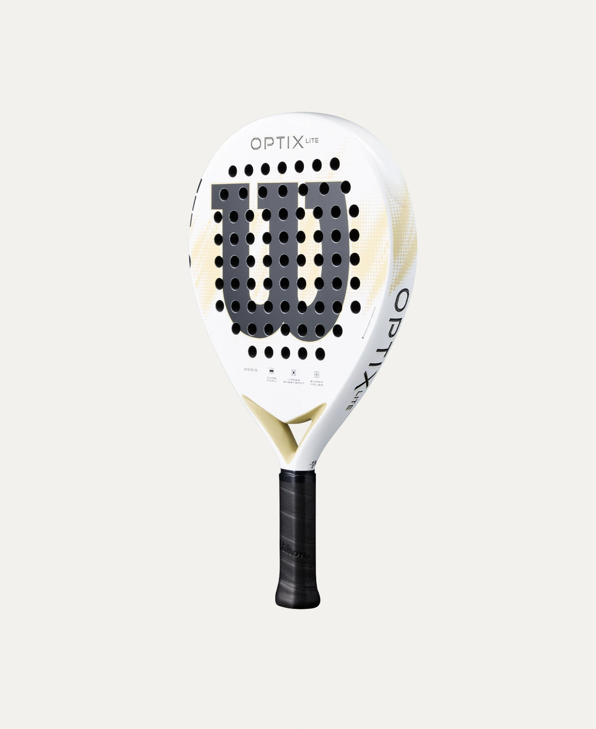 Wilson Optix V2 Lite Padel Racket - White