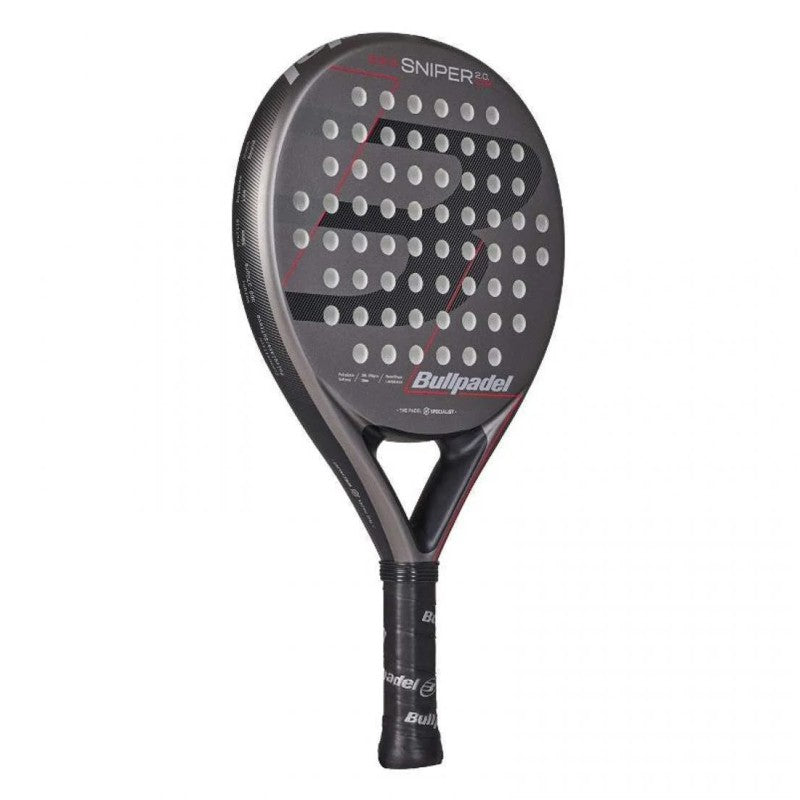 Bullpadel Sniper 2.0 Control Dark Grey 2026 Padel Racket - detail