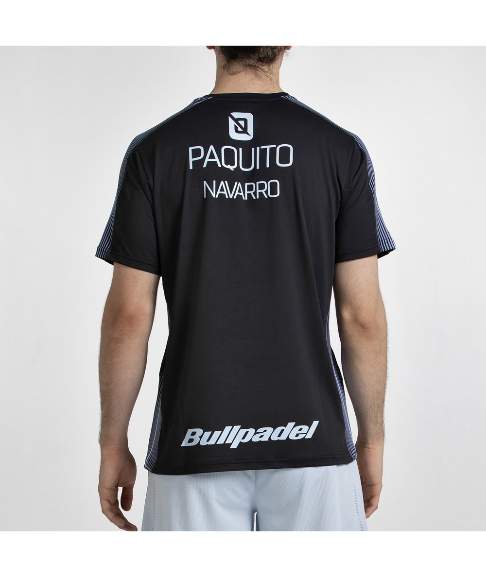 Bullpadel Paquito 26V T-Shirt – Black