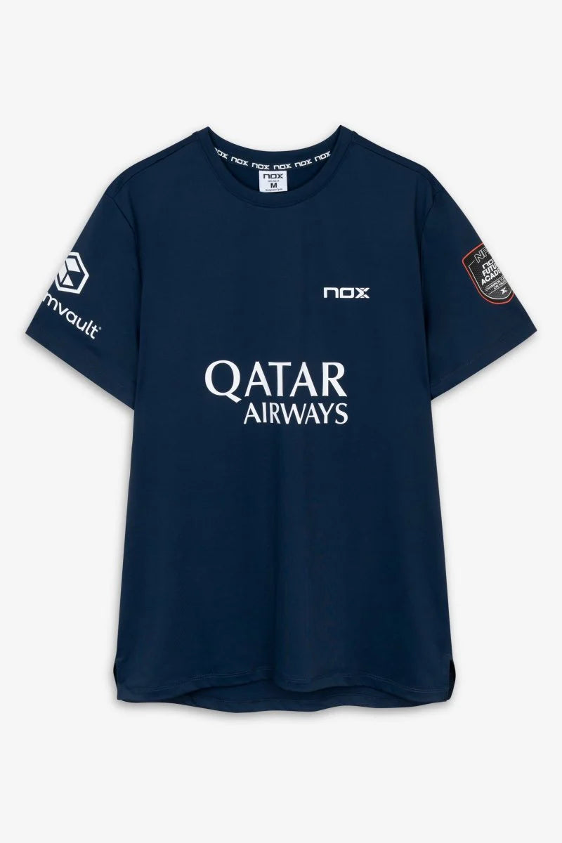 Nox Sponsors AT10 Dark Blue Agustin Tapia T-shirt 2026