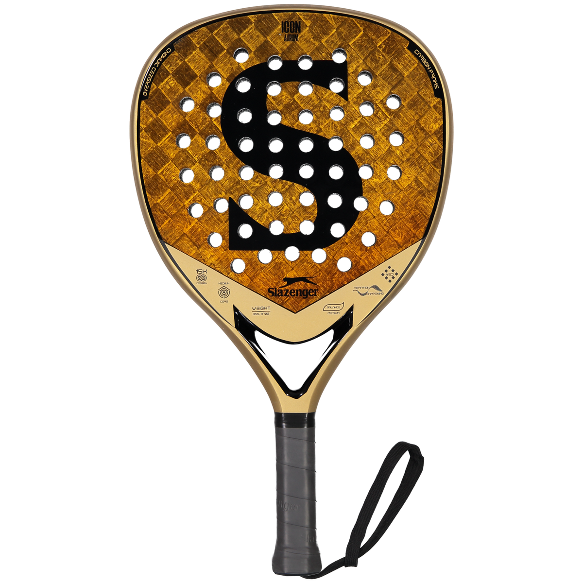 Slazenger Metal Series- ICON AURUM 2025 Padel Racket