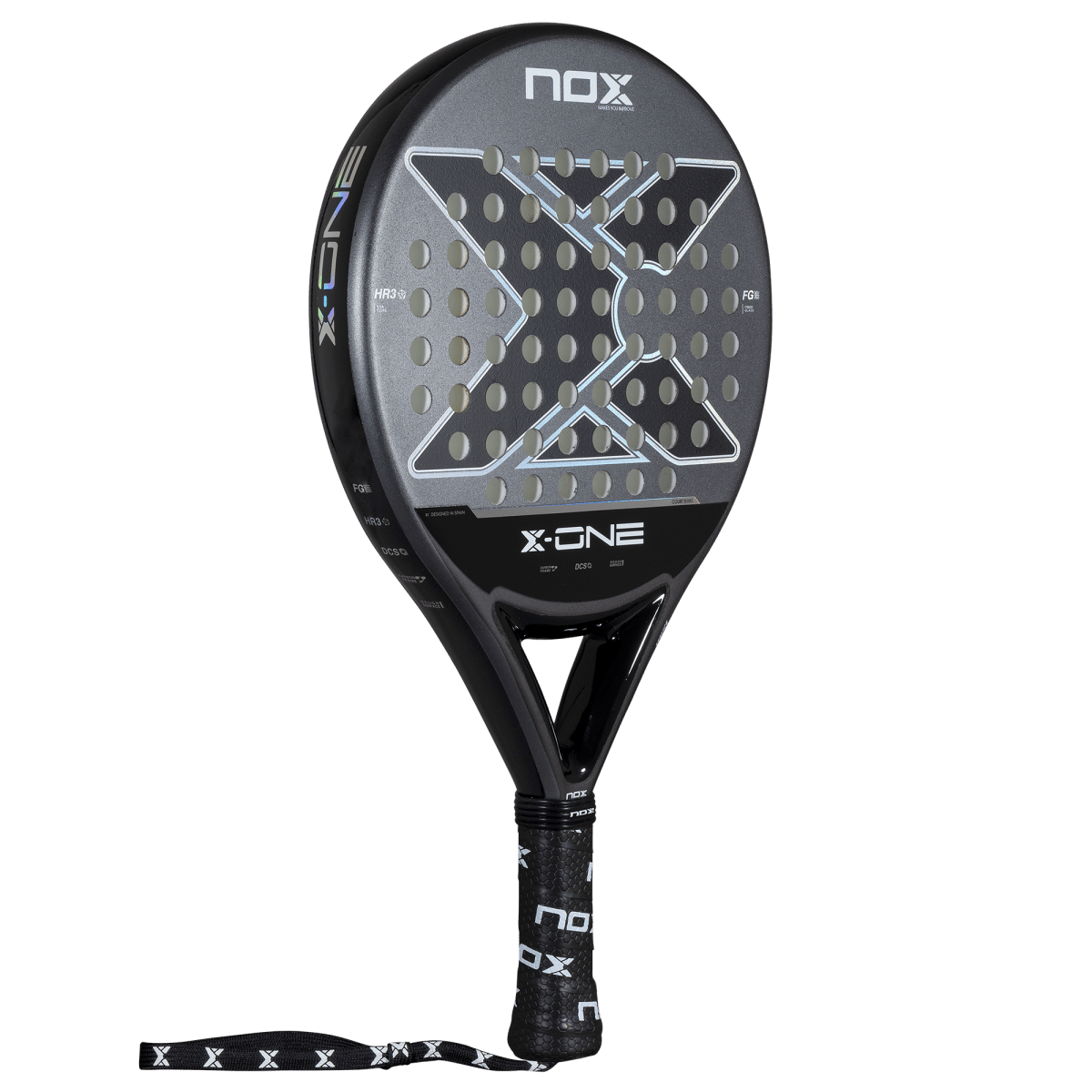 NOX X-ONE Padel Racket - Side View