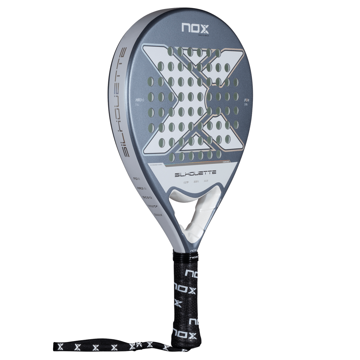 NOX X-ONE Silhouette Padel Racket - Side View