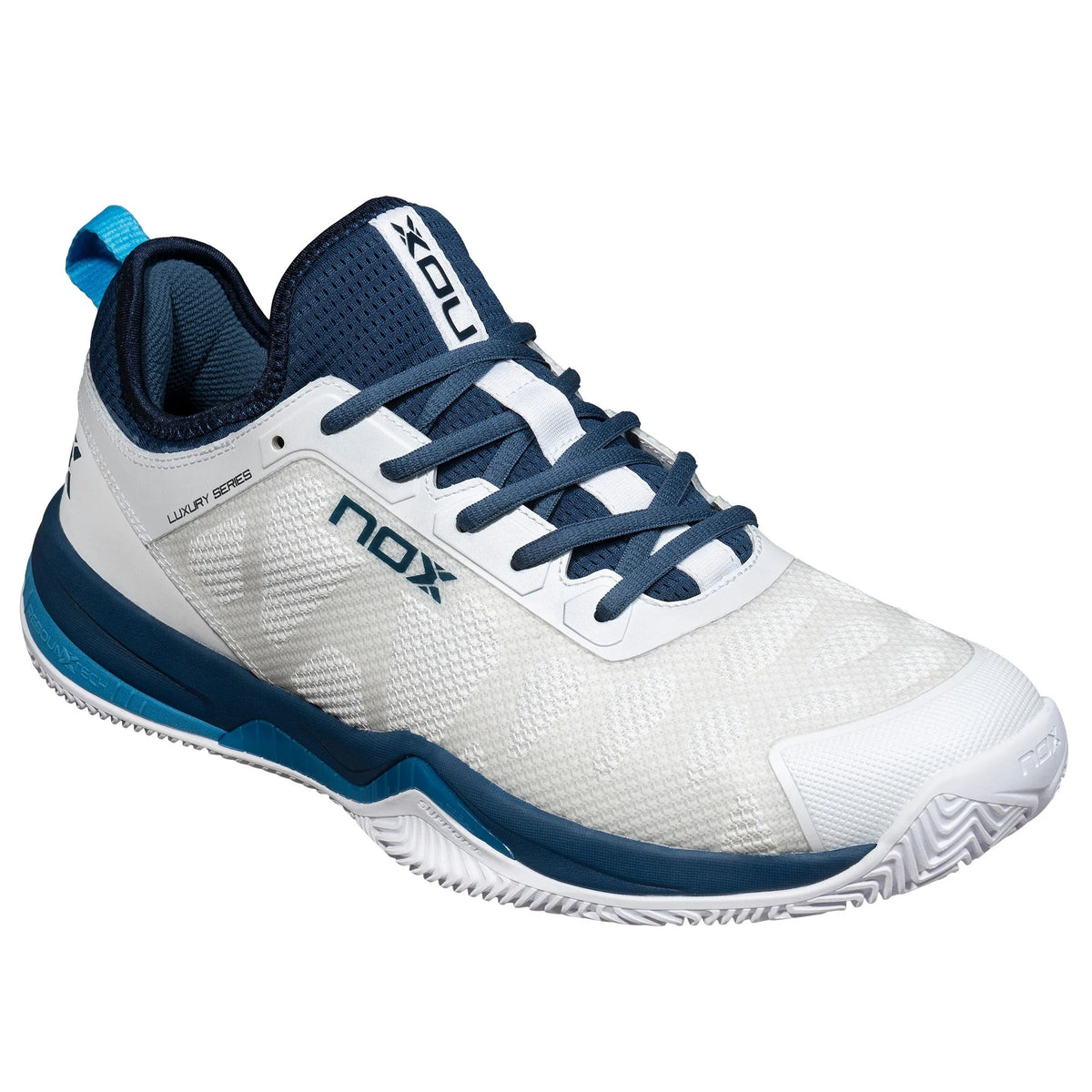 NOX Padel shoes NERBO WHITE/BLUE